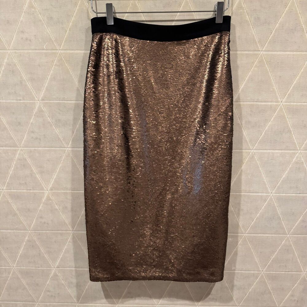 Banana Republic Sequin Pencil Skirt 4 NWOT
